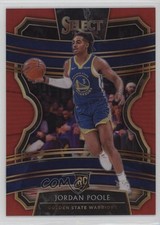 2019-20 Panini Select Concourse Red Prizm /199 Jordan Poole #94 1dm4