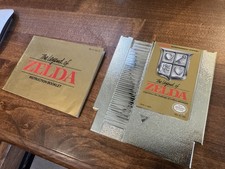 Legend of Zelda NES With Manual