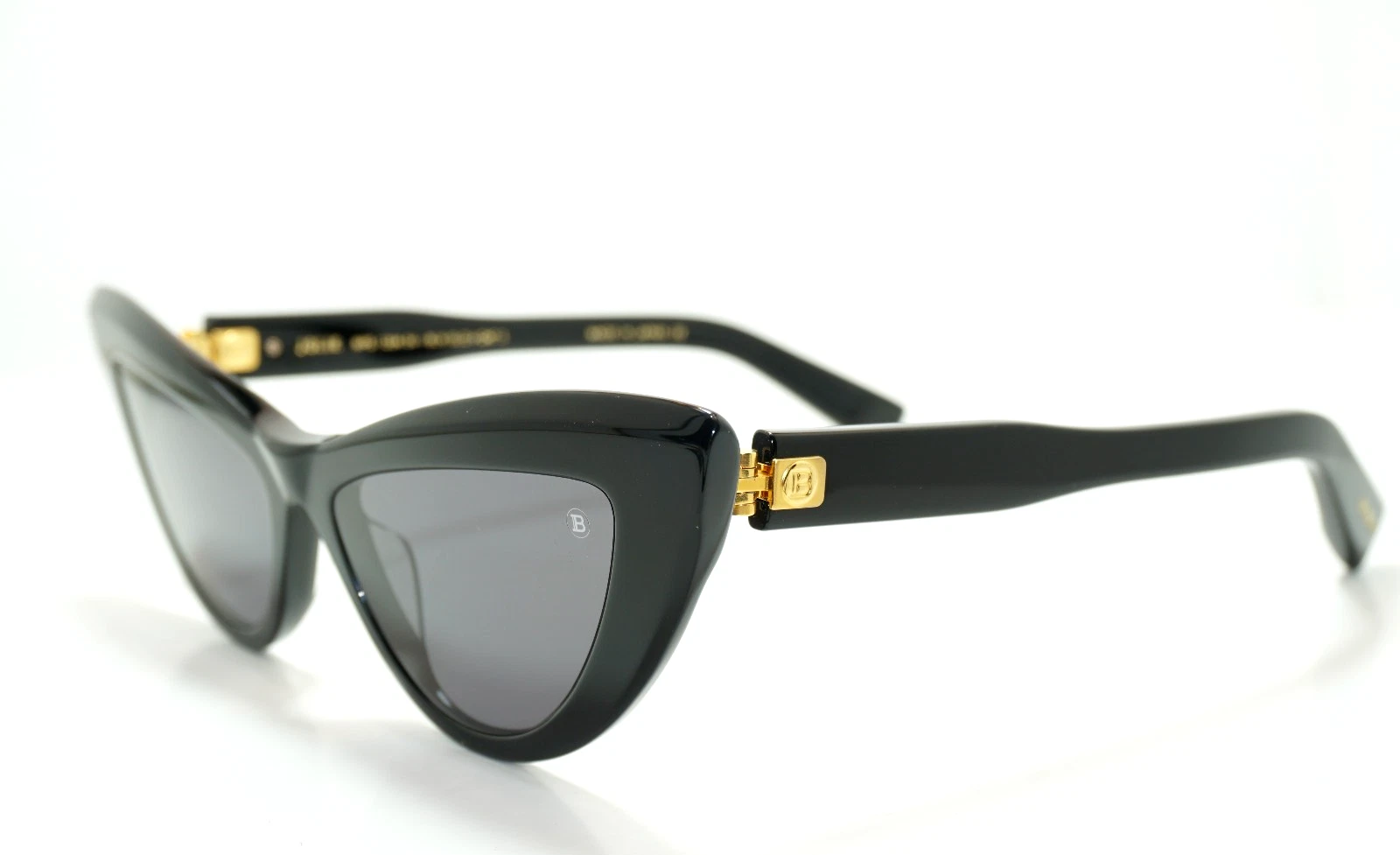 Balmain — NEW AUTHENTIC BALMAIN  JOLIE BPS-135A-54 /BLK-GLD  SUNGLASSES