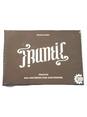 Game Factory Frantic Rulefactory Das hinterhältige Kartenspiel Partyspiel