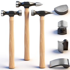 7 Pcs Auto Body Repair Kit Carbon Steel Hammer Heads Hand Tools Set Supply
