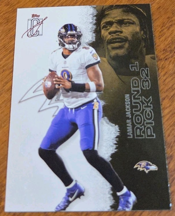 2025 Topps Signature Class - Lamar Jackson #5