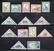 Mozambique Company Stamp Scott #175//193, Short Set of 14, MLH, SCV$5.20