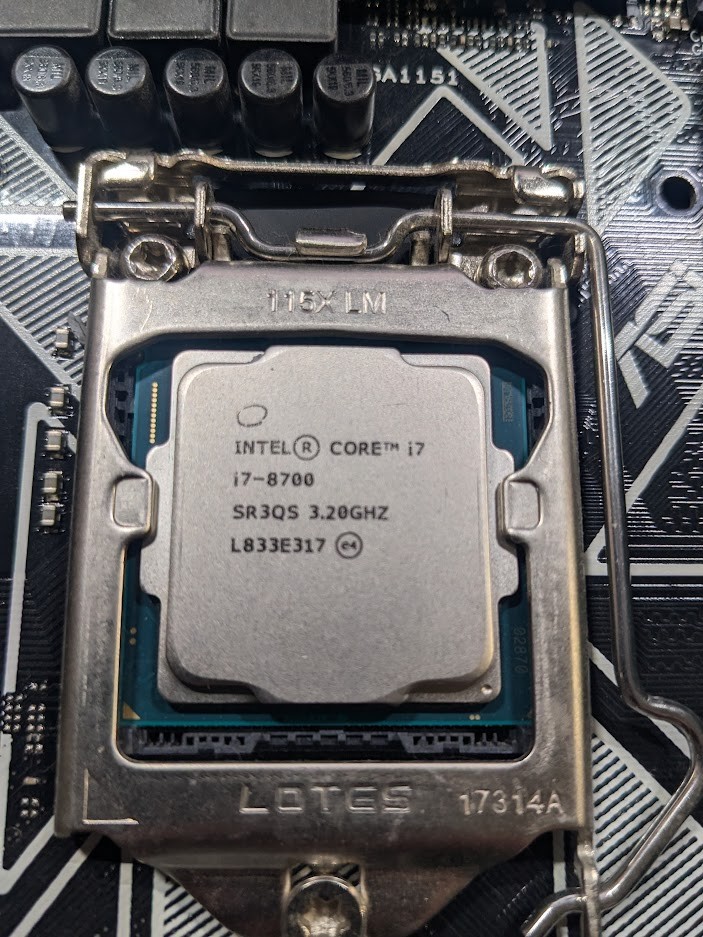 CPU intel core i7 8700 + asus prime h370-a Asus Prime Z370-A Intel Core i7-8700 3.2Ghz 32GB Ram | eBay