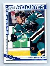 2013-14 O-Pee-Chee Update Marquee Rookies Matt Tennyson Rookie San Jose Sharks