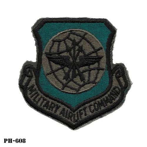 Military Airlift Command ~ US Air Force USAF ~ Vintage Subdued Patch ~ NEW