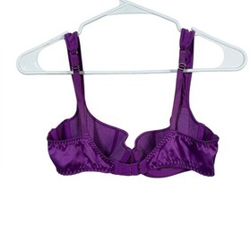 L'Agent By Agent Provocateur Danita Padded Denim Bra in Violet Size 34B