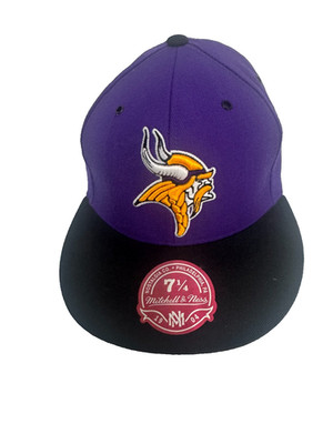 Mitchell & Ness Minnesota Vikings 2 Tone Fitted Hat Cap NFL 7