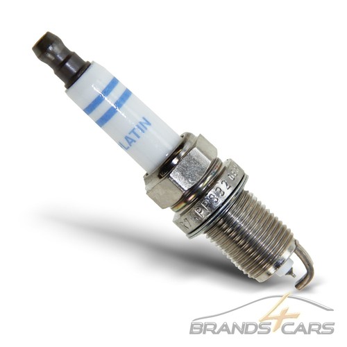 4x BOSCH ZÜNDKERZE ZÜNDKERZEN DOPPELPLATIN FÜR BMW 3-ER E46 E90 E91 E92 E93 - Bild 2 von 3