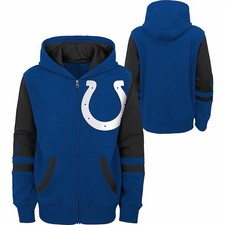 Indianapolis Colts NFL Blue Black Sweatshirt Football Team Apparel -Youth small
