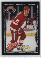 1996-97 Fleer NHL Picks Fabulous Fifty Sergei Fedorov #10 HOF 9hx