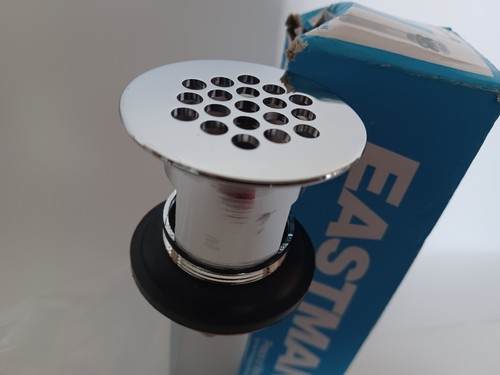 Eastman 35072 Gittersieb Ablaufgarnitur, 1-1/4 Zoll x 8 Zoll, Chrom - Bild 3 von 11