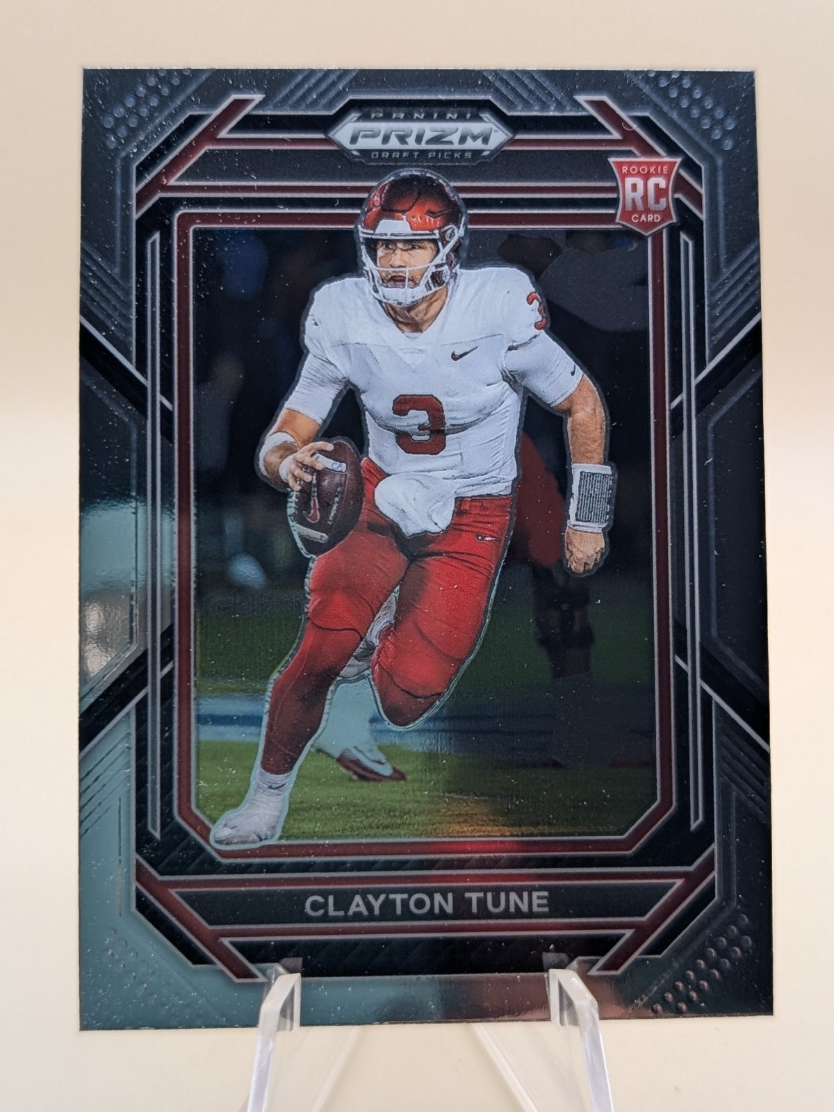 2023 Prizm Draft Picks Clayton Tune football rookie card #111 Houston Cougars