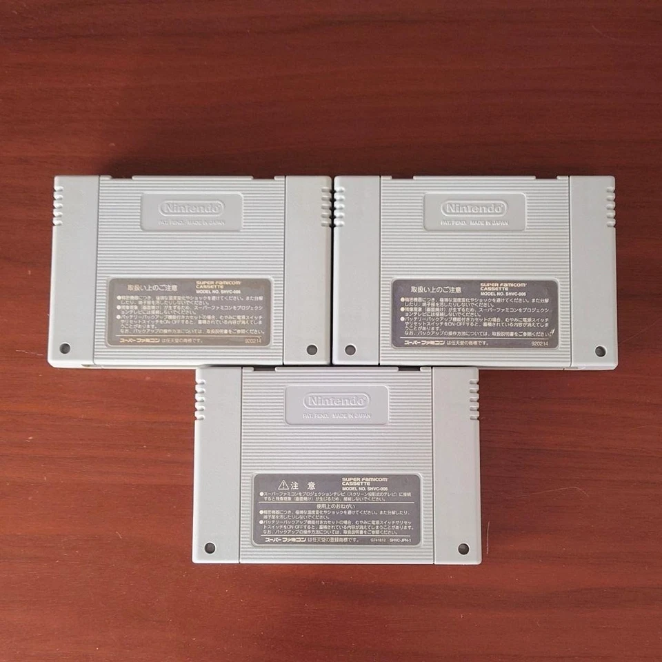 Lot 3 Shin Megami Tensei 1 & 2 & if Super Famicom SFC Japan NTSC-J free shipping - Image 3 of 4