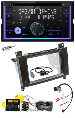 JVC Steering Wheel USB 2DIN DAB Bluetooth CD Car Stereo For Mercedes Vito W447 Audio 10
