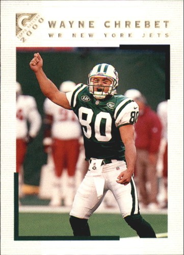 2000 Topps Gallery Wayne Chrebet #71 card
