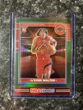24-25 Panini NBA Hoops Jakobe Walter 249 Green
