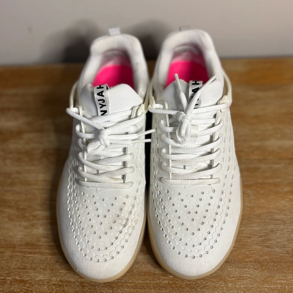 Zapatos para hombre Nike SB Zoom Nyjah 3 blancos negros Summit DJ6130-100 talla 8,5 Foto 3 de 4