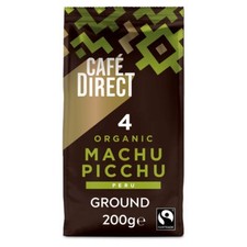 Caf�direct 4 Organic Machu Picchu Ground Coffee 200g