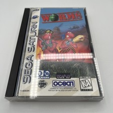 Worms (Sega Saturn, 1994) CIB Complete Near Mint