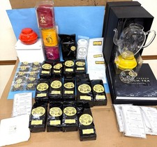 Großes Konvolut Mariage Frères Tee, Glaskanne, Buch und Filter