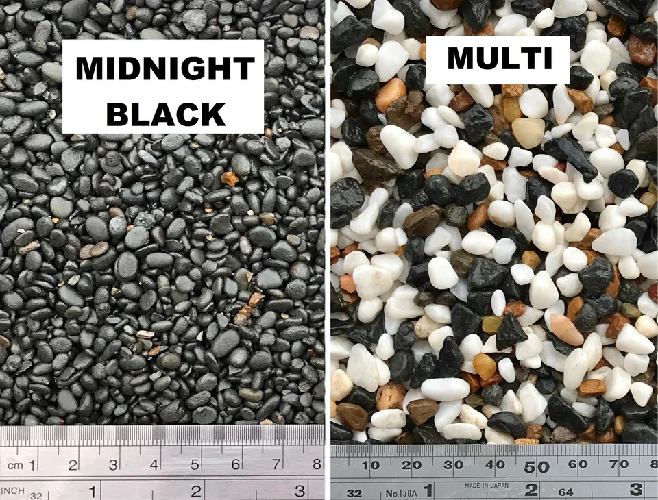 Aquarium Natural Gravels Gravel Pebbles Stones Fish Tank Aquascape Terrarium - image 3 of 4