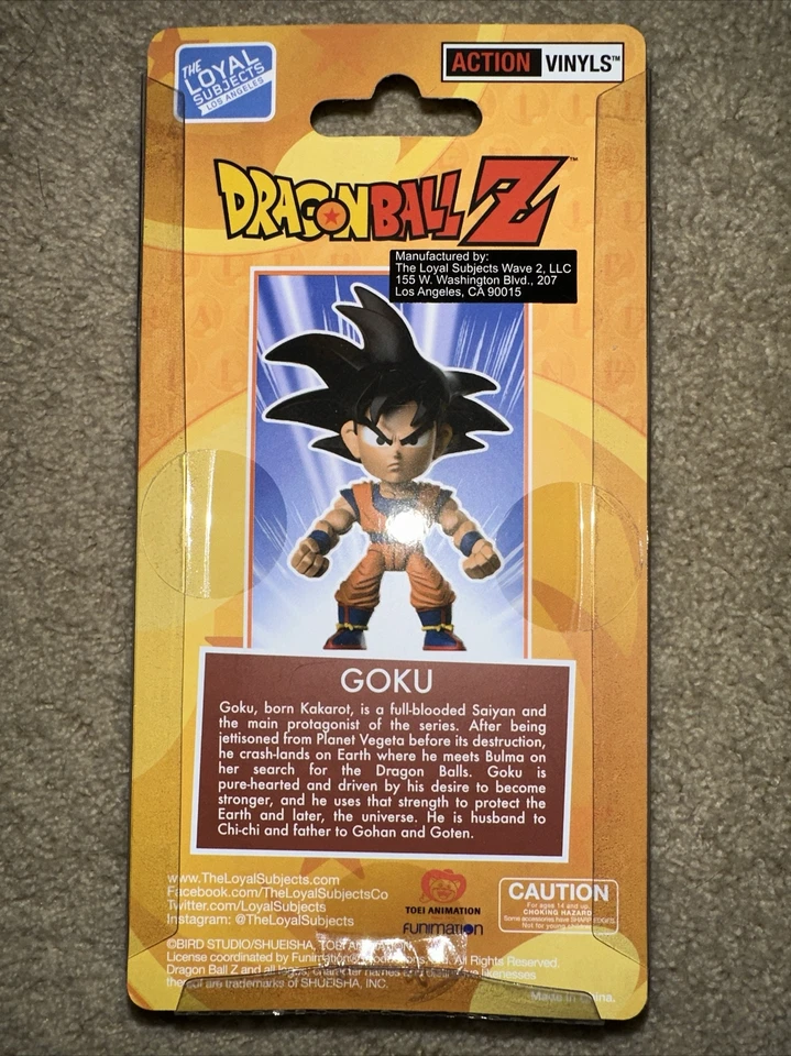 The Loyal Subjects Dragonball Z Goku Naranja Foto 2 de 2