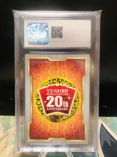 YuGiOh 20th Anniversary Dark Magician Field Center Card Token Japanese CGC 10 - Picture 2 of 2