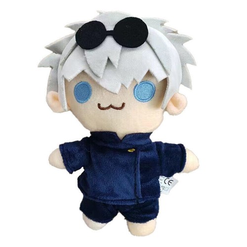 22cm Gojo and Geto Plush Toy Jujutsu Kaisen Cute Cartoon Anime Plushies Doll - Picture 5 of 15