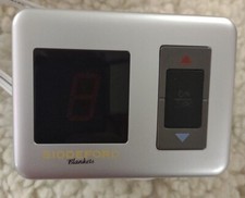 Biddeford TC15B2 Electric Blanket Control Controller 4 Prong Silver