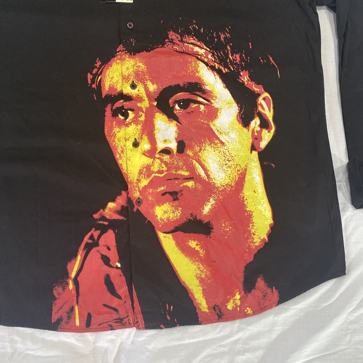Dragonfly Scarface Tony Montana Shirt 4XL Long Sleeve French Cuff