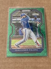 Isiah Kiner-Falefa 2021 Panini Prizm Green Wave Prizm Insert #15