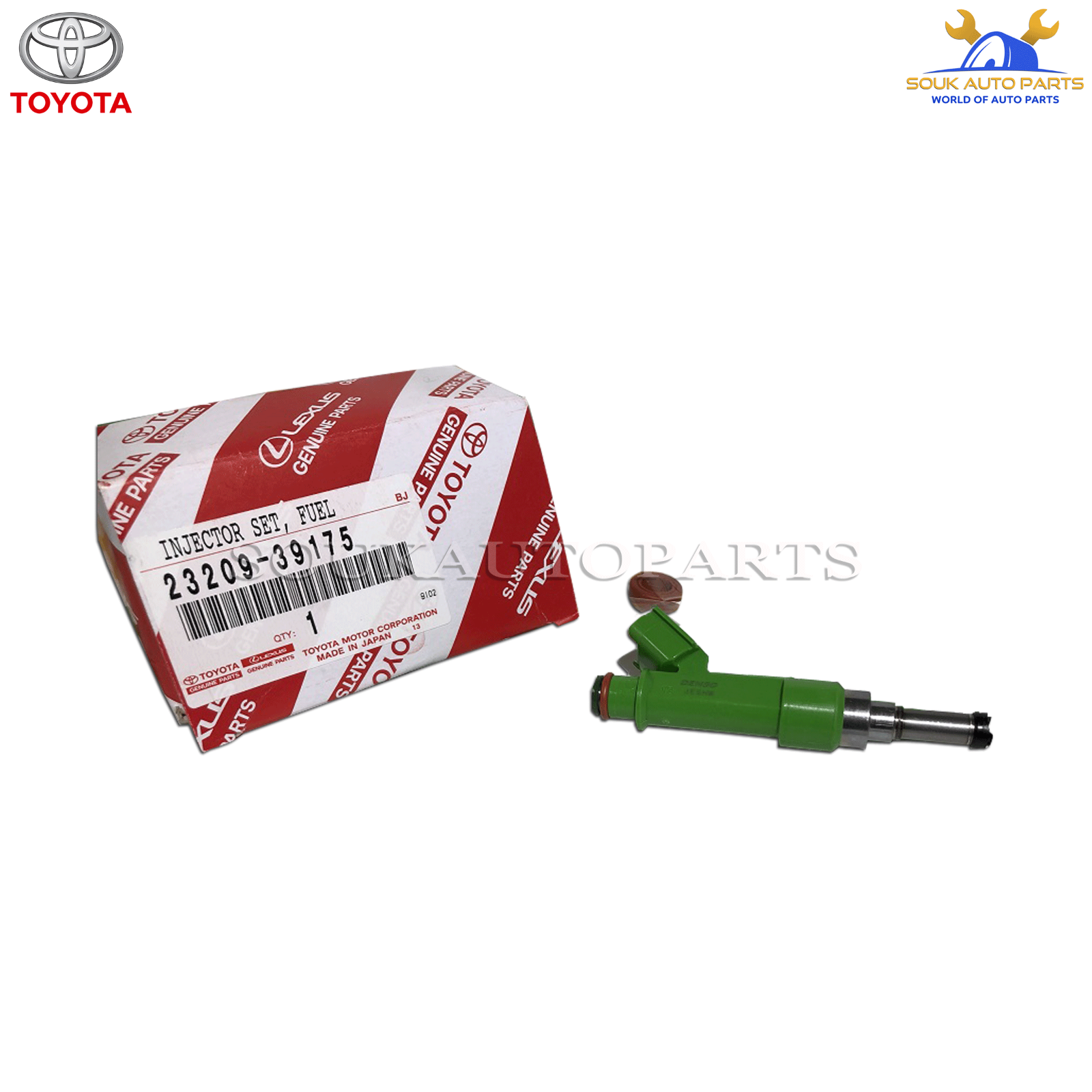 23209-39175 Genuine Toyota INJECTOR ASSY, FUEL 2320939175 OEM AVALON ...