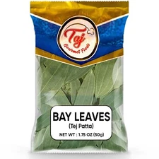 TAJ Bay Leaves Large Whole Bay Leaf Tej Patta 1.75oz 50g