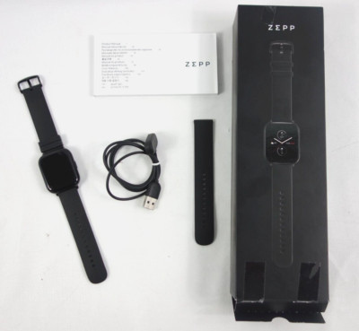 Zepp E Amazfit Huami SQUARE Onyx Black Smartwatch Sportuh Fitnesstracker Mit OVP