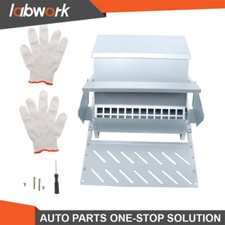 Labwork Chicken Feeder Galvanized Steel Poultry Feeders 20lb For 6-12 Chickens