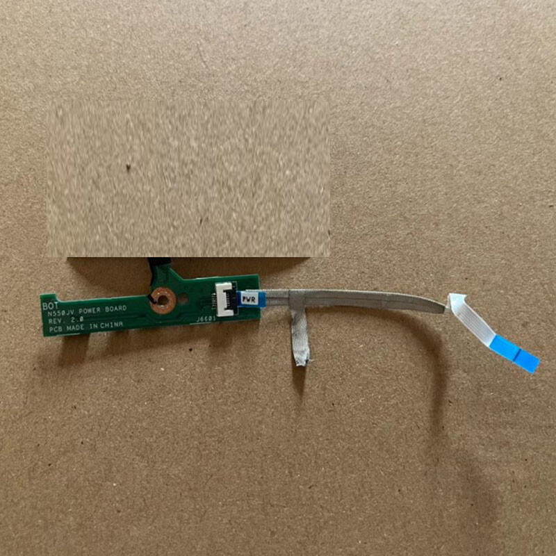 ASUS N550 N550J N550JV N550JK Series Laptop Power Switch Board w/Cable