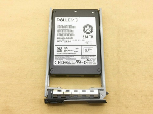 X8F87 DELL EMC 3.84TB 12Gbps SAS 2.5IN SSD 0X8F87 MZ-ILT3T8A health 95-99%
