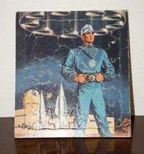 1950 TOM CORBETT SPACE CADET ASTRONAUT TRANSPORTER - DECON FRAME TRAY PUZZLE