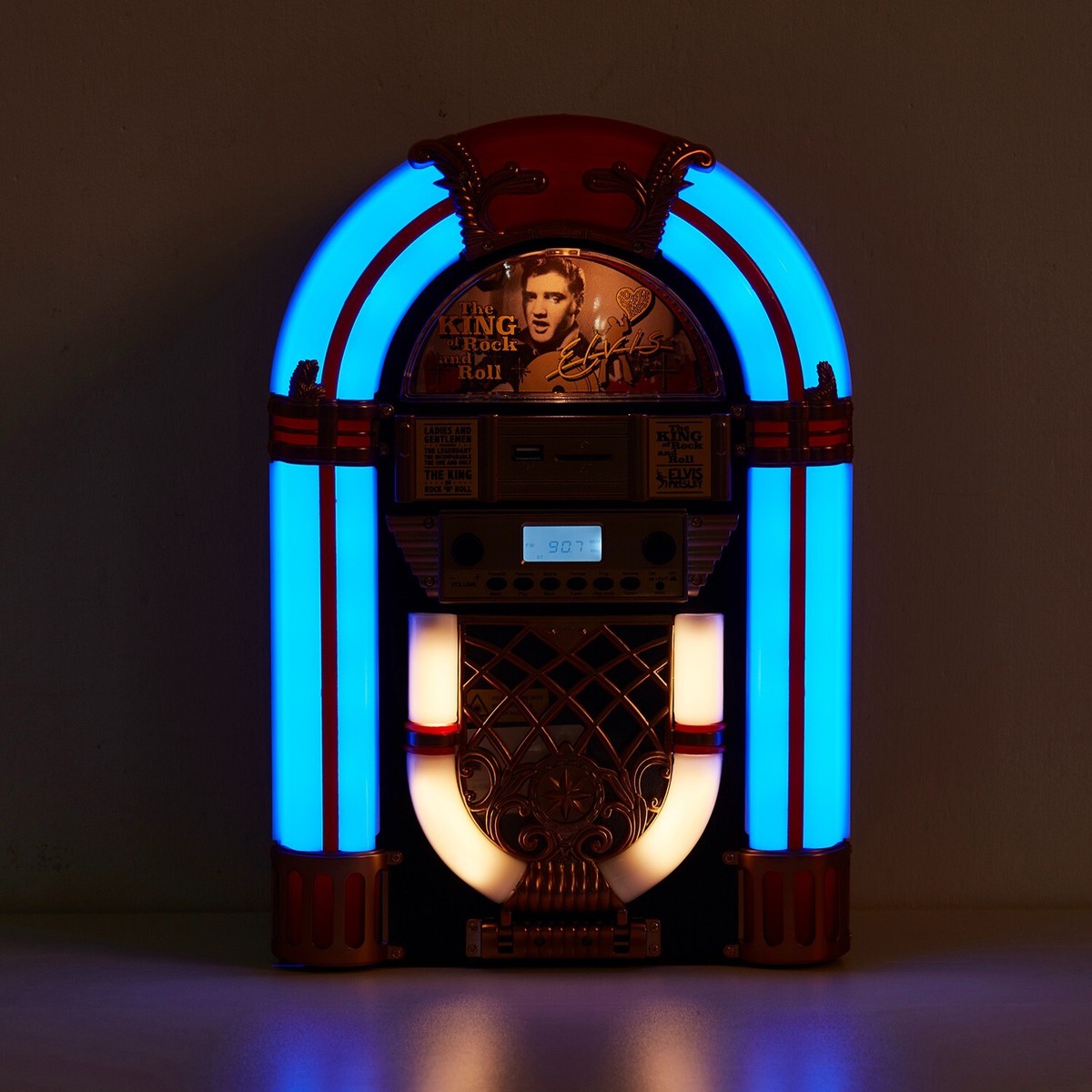 Arkrocket Elvis Presley mini jukebox cd player bluetooth speaker