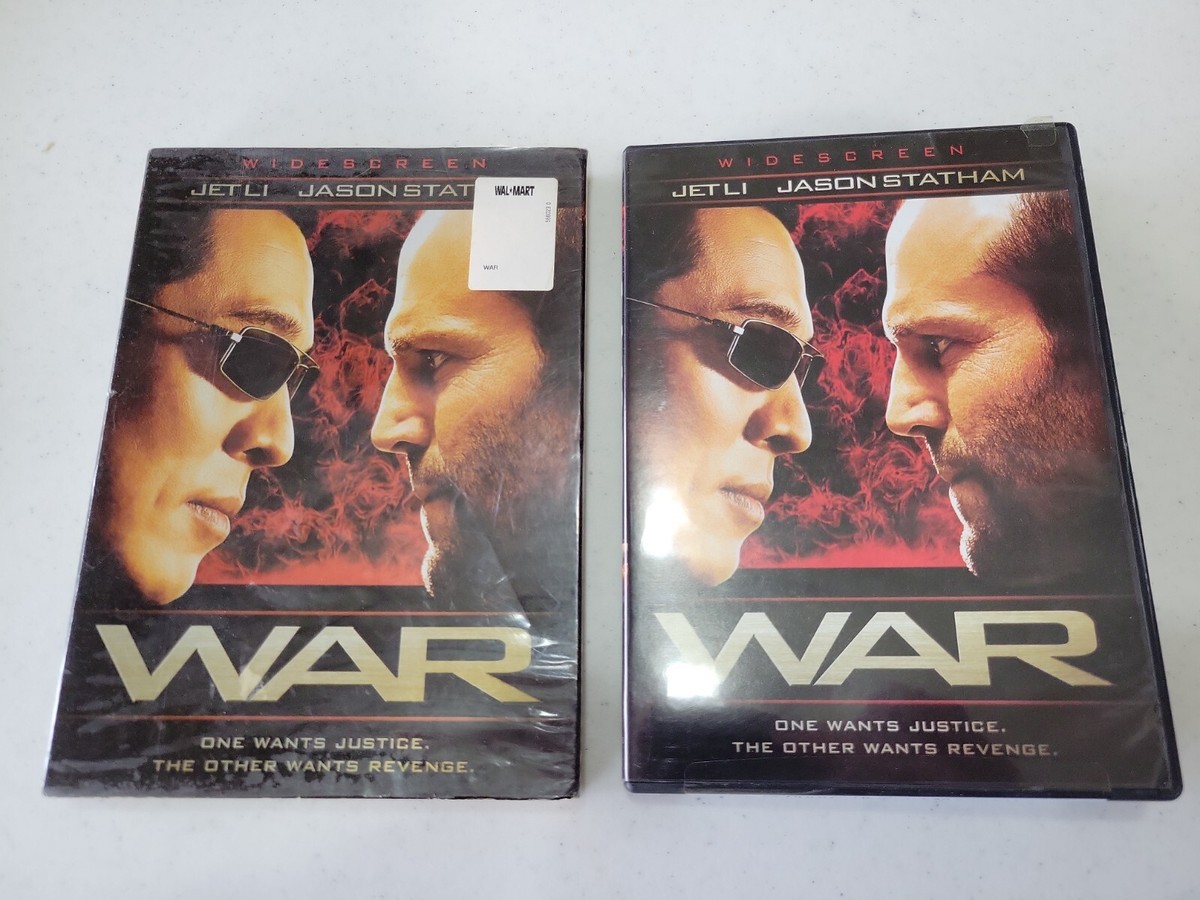 War DVD Widescreen Jet Li Jason Statham Action Movie