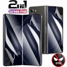 Anti-Spy Hydrogel Film Fr Samsung Z Fold5 4 Privacy Screen Protector Front Inner