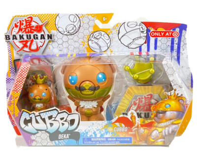 Bakugan CUBBO & CUBBO DEKA Exclusive Jumbo Baku-Core - NEW 