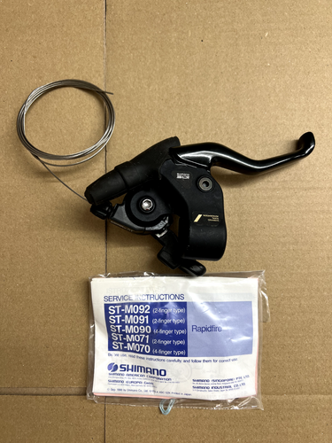 Levier de frein droit et levier de vitesses Shimano Deore XT