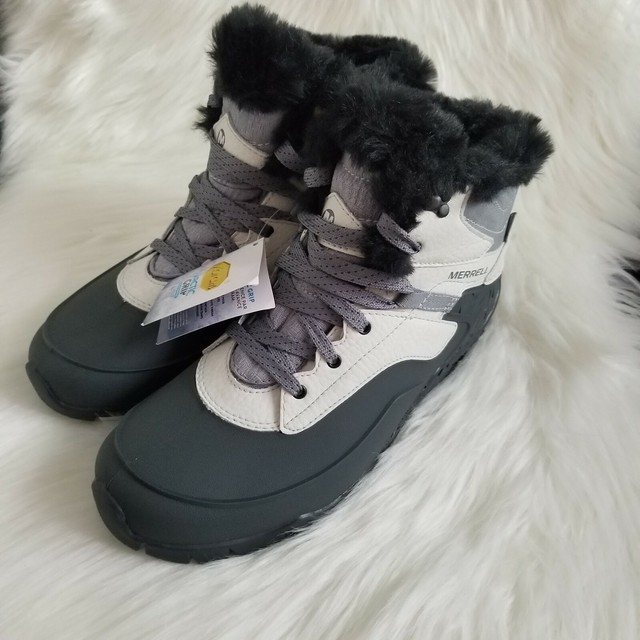 merrell men's overlook 6 ice plus waterproof snow boot