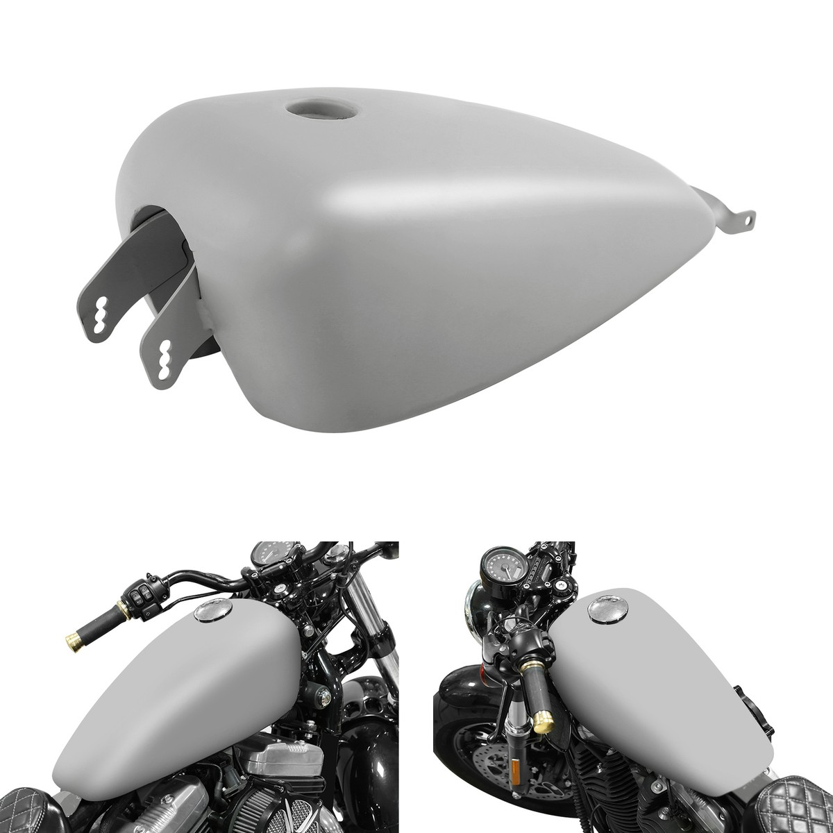 Gas Fuel Tank Carbureted Fits For Harley Sportster 04-06 05