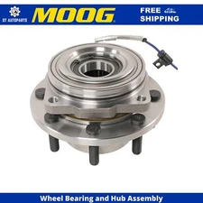 For 2005-2009 Ford F-250 Super Duty 4WD Wheel Bearing and Hub Assy Front MOOG