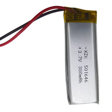 50Pcs Rechargeable 3.7V 380Mah 501646 Li-Polymer Li Lipo Battery Jst-Ph 2Pin 2.0
