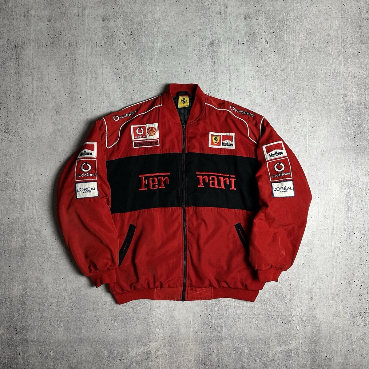 Vintage Ferrari Marlboro Racing Jacket Michael Schumacher