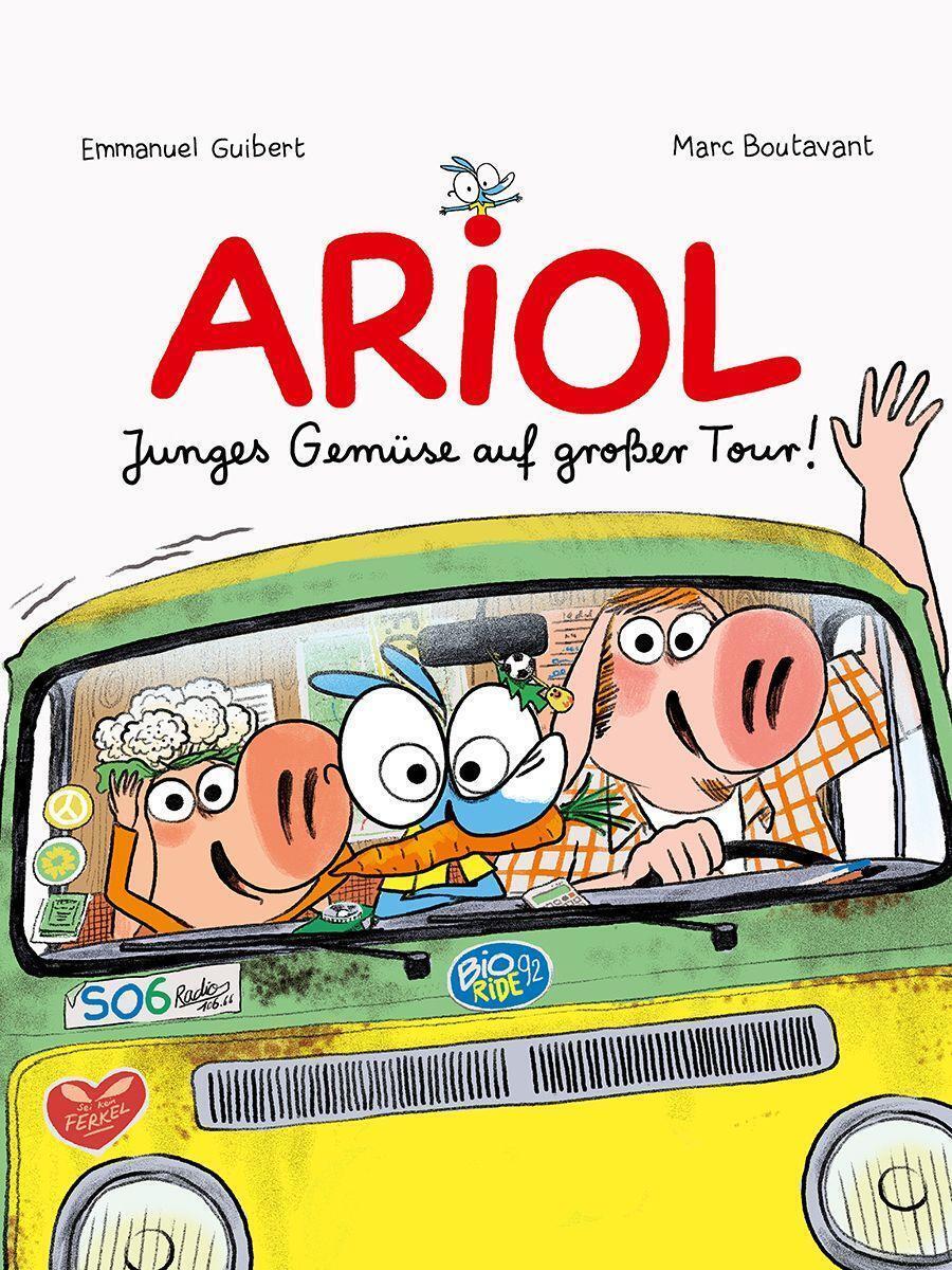 Thumbnail - Ariol: Junges Gemüse Auf Großer Tour | Buch | 9783956403200